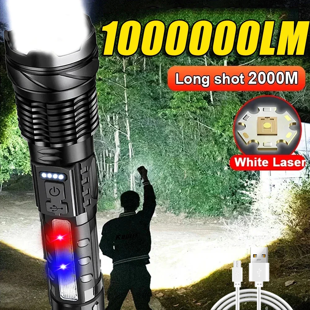 Outdoor Power For Lights - 강력한 LED 손전등 충전식 캠핑 라이트(사이드