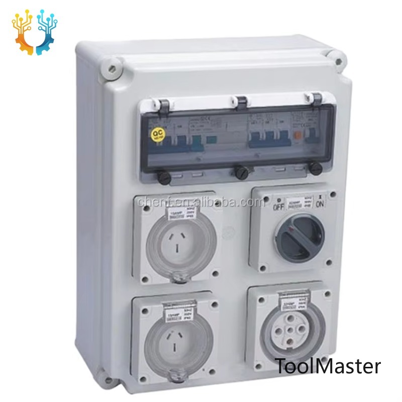 Outdoor Power Distribution Board - 【2026】실외/실내 3상 방수 전원 IP65 전기