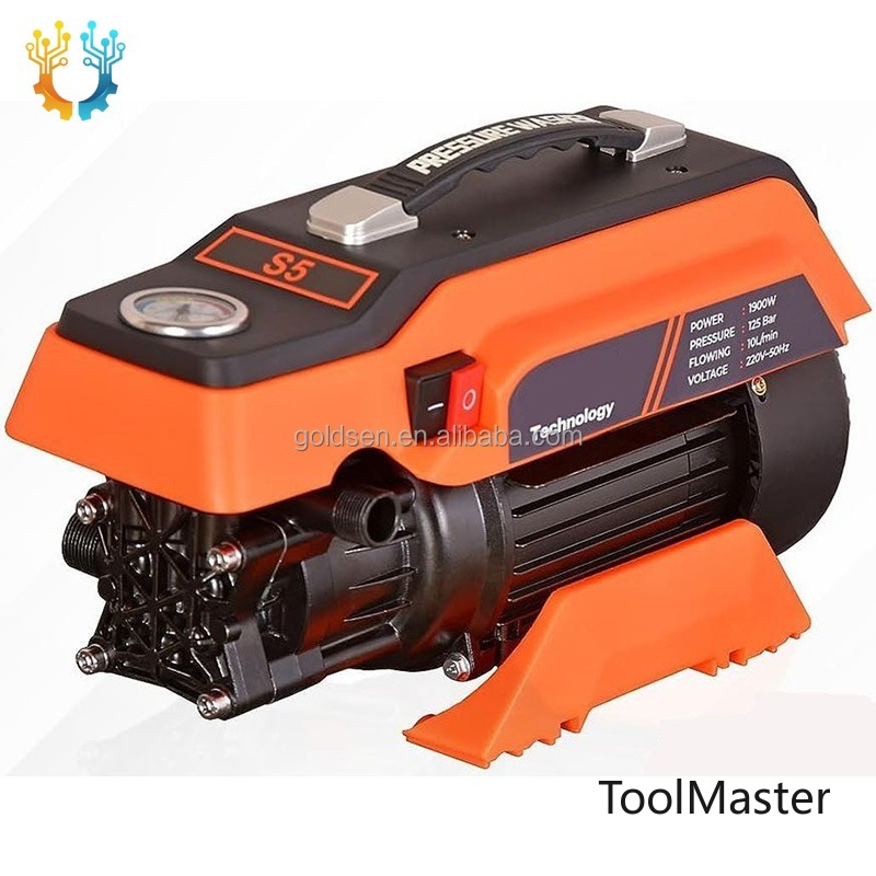 Pressure Washer Electric - 【2026】TOLHIT 1900w 125bar 10L 물 흐름량