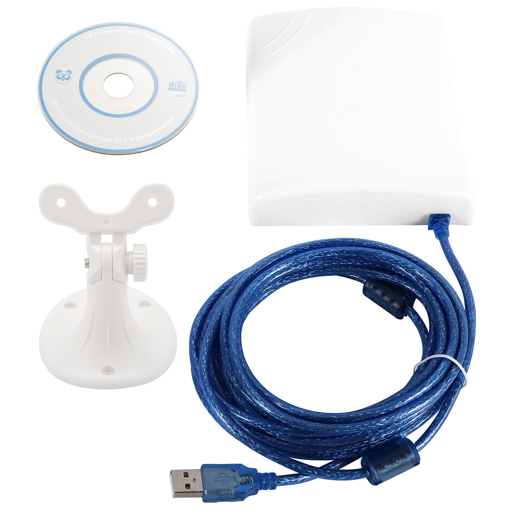 Outdoor Usb Power Adapter - A53M-150Mbps 고이득 14Dbi 안테나 5M 케이블