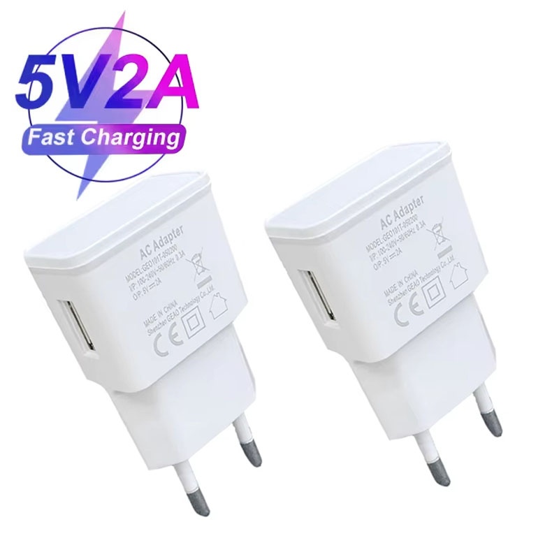 Outdoor Usb Power Adapter - 유니버설 EU 플러그 5V1A 듀얼 USB