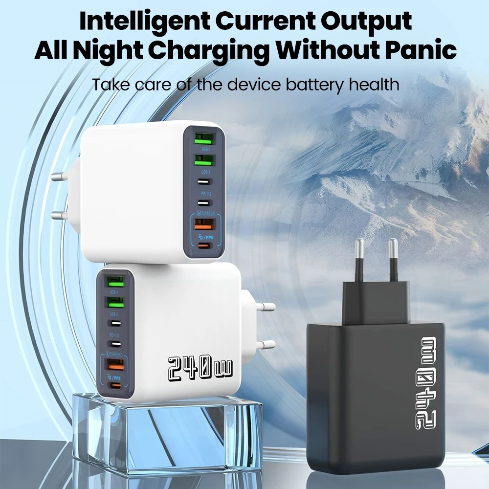 타입 C 240W USB 고속 충전기, 삼성, 화웨이, - Outdoor Usb Power Adapter 리뷰 및 가격