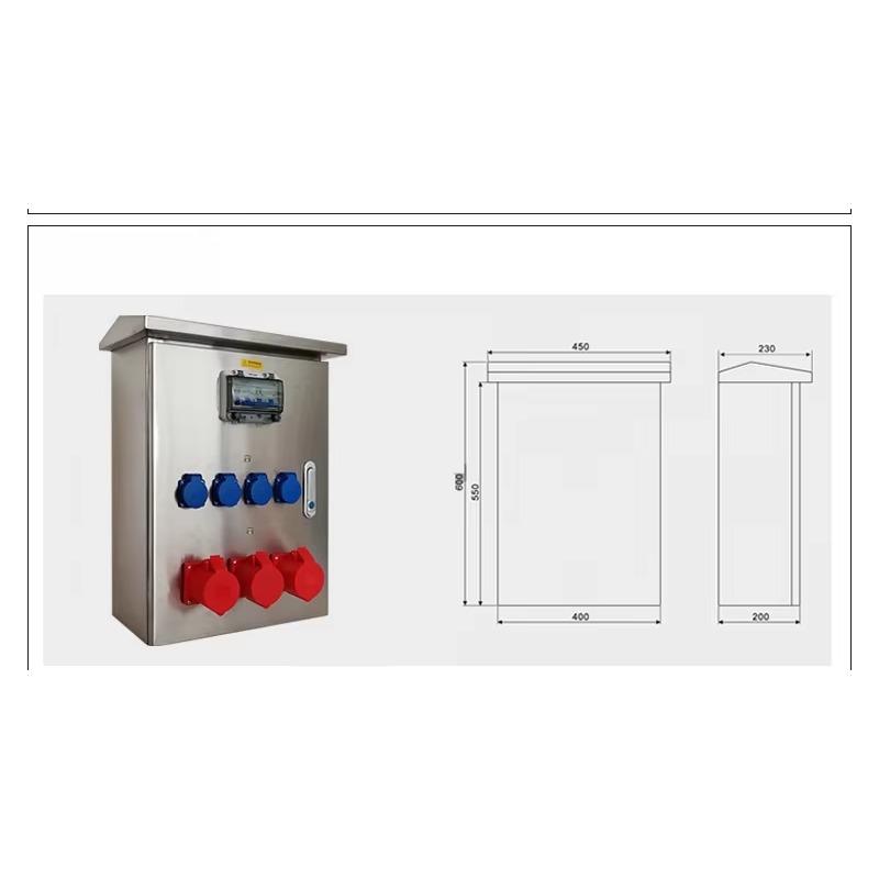 32A IP65 방수 야외 플라스틱 벽걸이형 배전함 전 - Outdoor Power Distribution Board 리뷰 및 가격