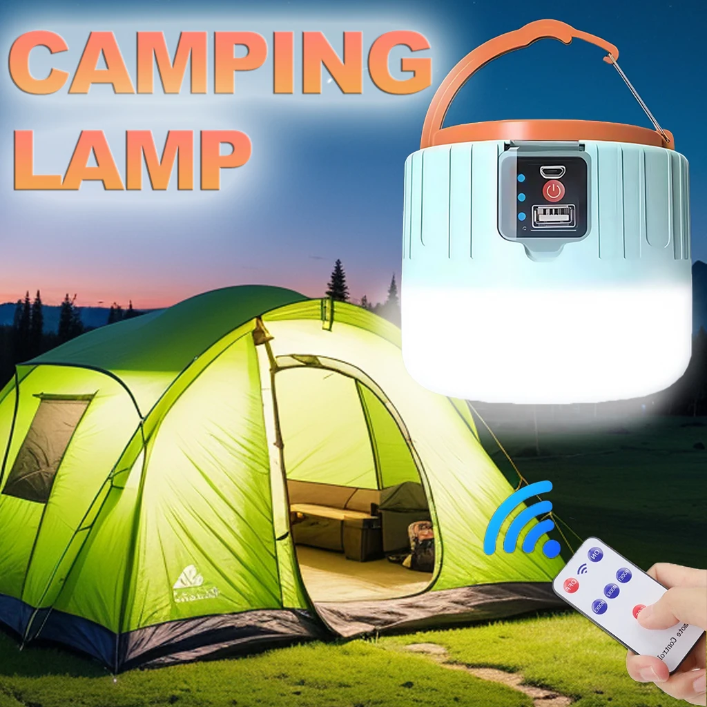 태양열 캠핑 랜턴 충전식 LED 휴대용 작업등 리모컨  - Outdoor Power For Lights 리뷰 및 가격