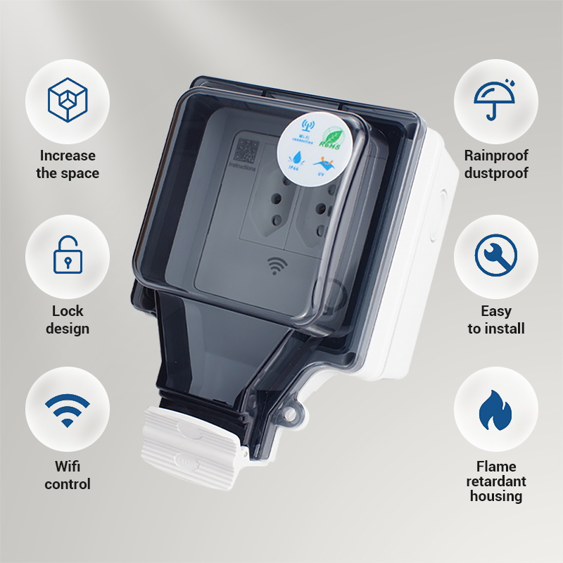 Avoir Tuya Wifi 스마트 소켓 IP66 실외 - Outdoor Power Outlet Not Working 리뷰 및 가격