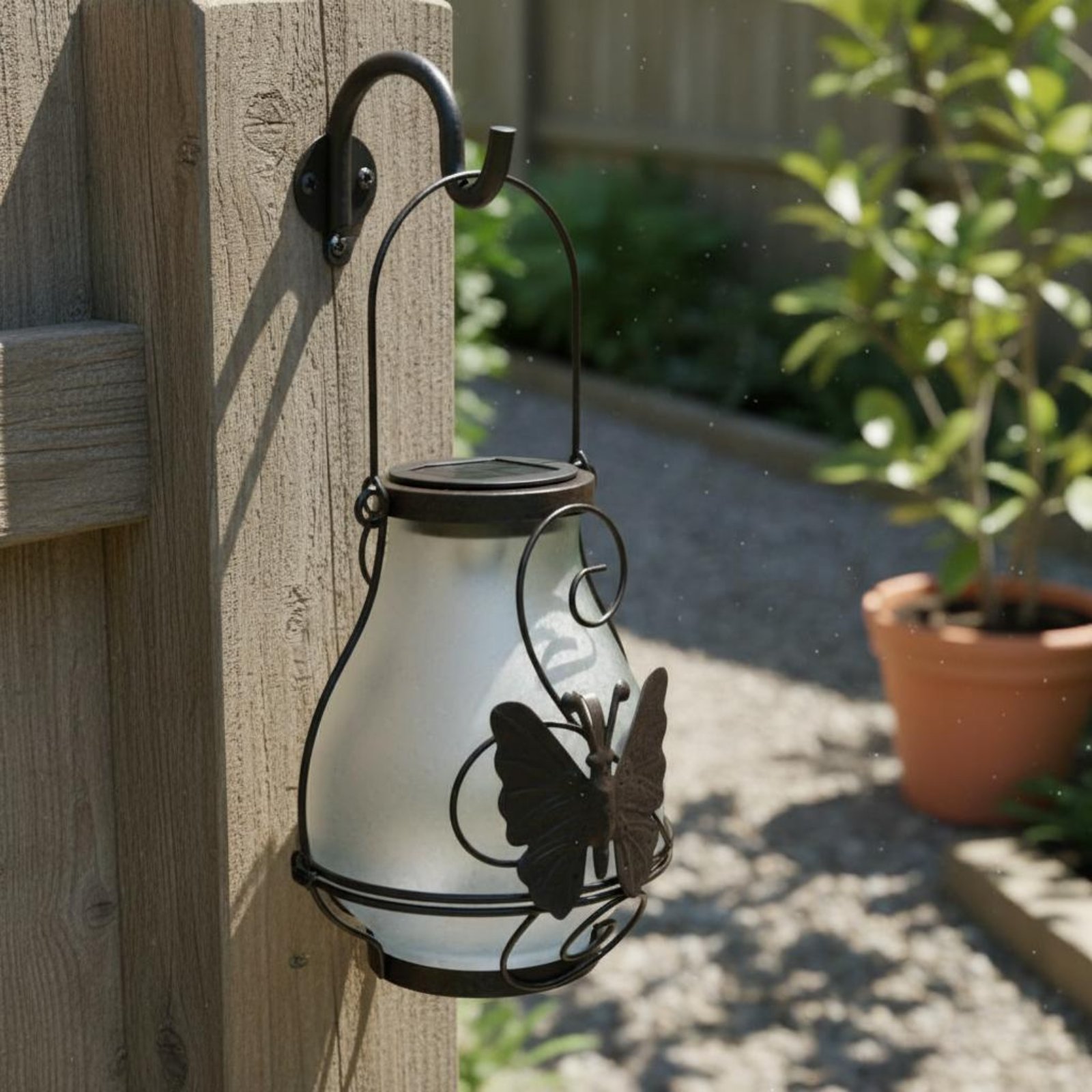 태양열 나비 랜턴 방수 나비 태양열 랜턴 장식용 마당  - Outdoor Power For Lights 리뷰 및 가격