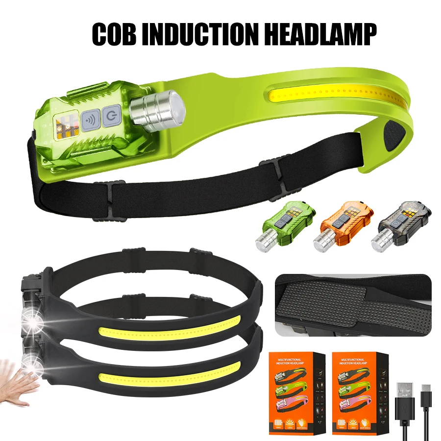 강력한 LED 헤드램프 휴대용 충전식 헤드 플래시라이트 - Outdoor Power For Lights 리뷰 및 가격