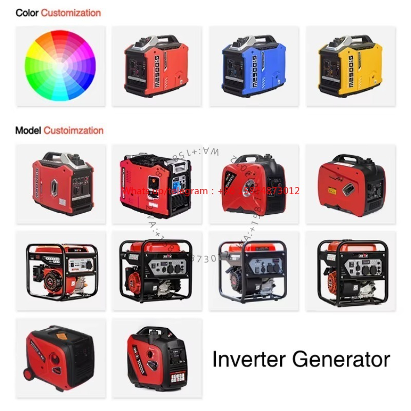 듀얼 연료 5000W 5kw 6.5kva 휴대용 초저소 - Portable Generator Inverter 리뷰 및 가격