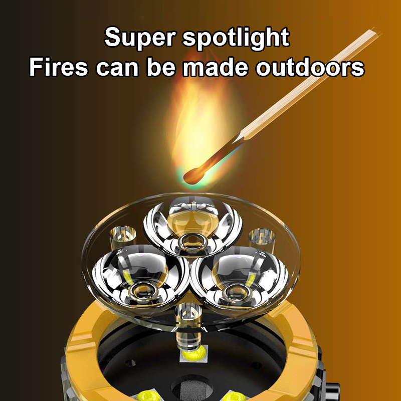 슈퍼 강력한 스포트라이트 점화 손전등 미니 손전등 강력 - Outdoor Power For Lights 리뷰 및 가격