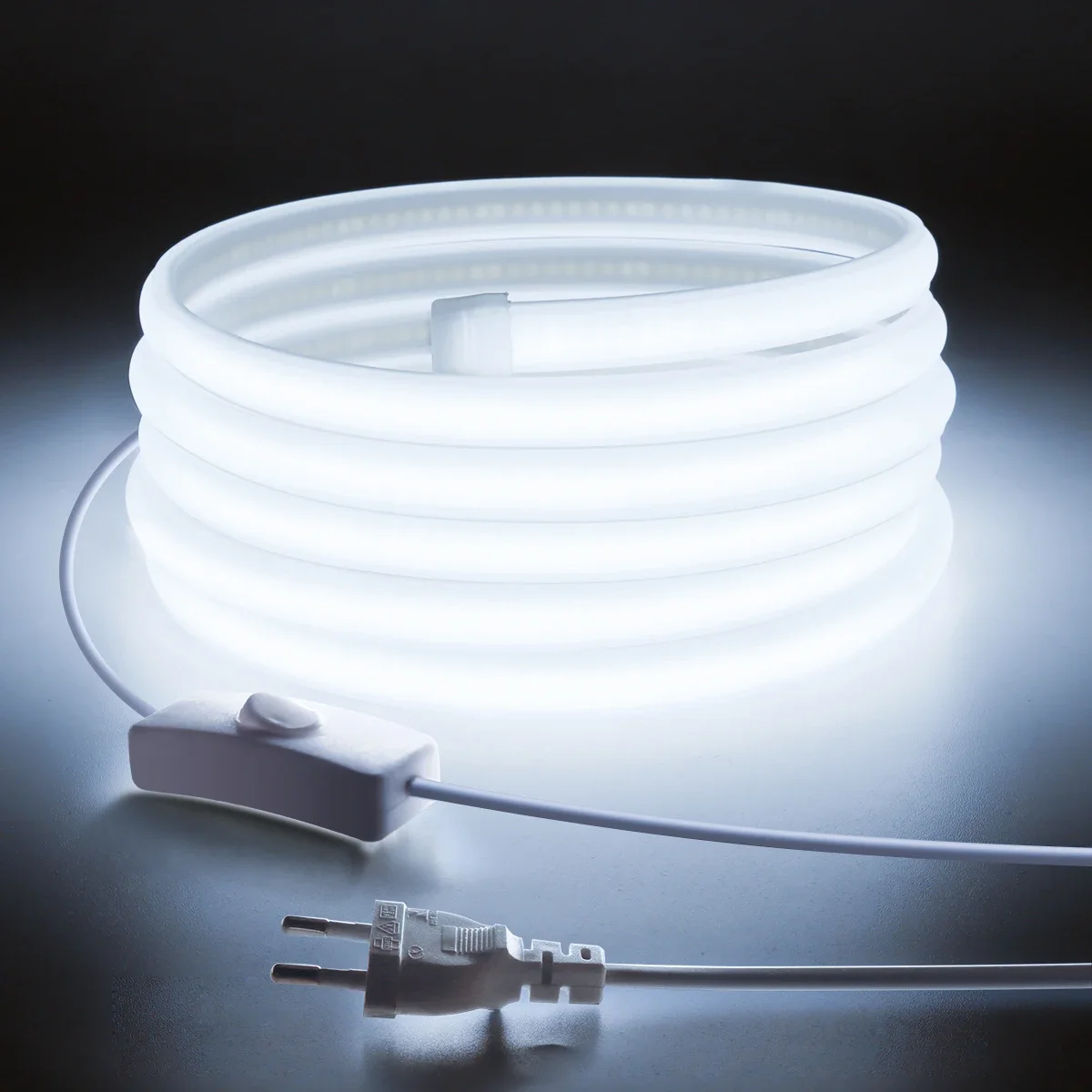 110V 220V Cob LED 스트립 라이트 슈퍼 브 - Outdoor Power Strip 리뷰 및 가격