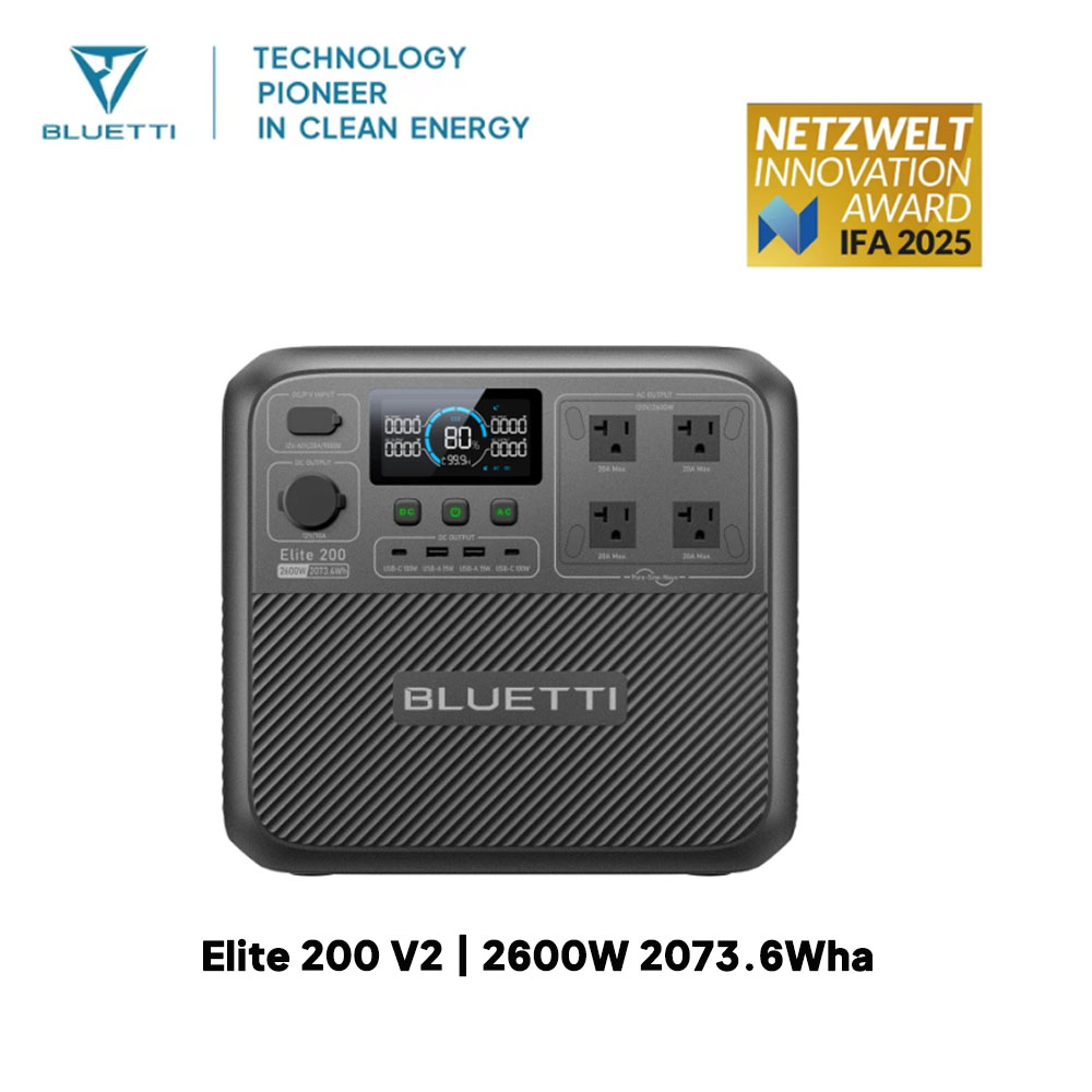 【리뉴얼】BLUETTI Elite 200 V2 휴대용  - Portable Generator Inverter 리뷰 및 가격
